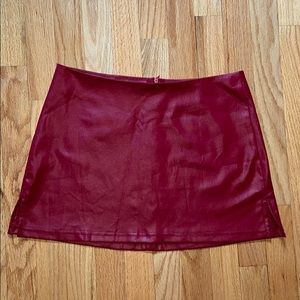Juniors mini skirt